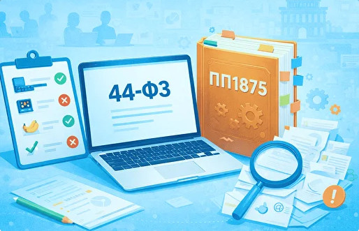 Вебинар: «Актуальные вопросы по 44-ФЗ: отчетность по ПП1875, поправки в закон и смежное законодательство, актуальная практика» 28 января 2026 года в 10:00 по МСК