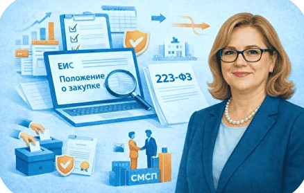 Вебинар: «Закупки по 223-ФЗ для начинающих» 09 апреля 2026 г в 10:00 по МСК
